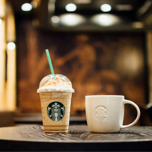 SAVE 50% OFF Any Starbucks Drink for Select Rewards Members  - at Grocery 